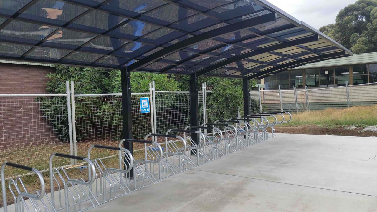 Bike Shelter for School